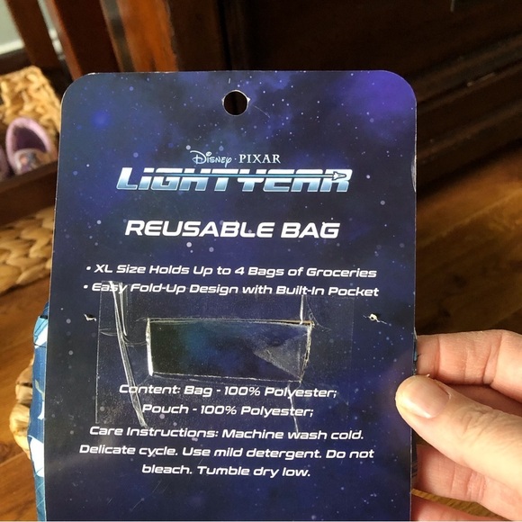 Disney Pixar: Lightyear: Green Space Ranger reusable bag (23”x16.5”) - Picture 2 of 5